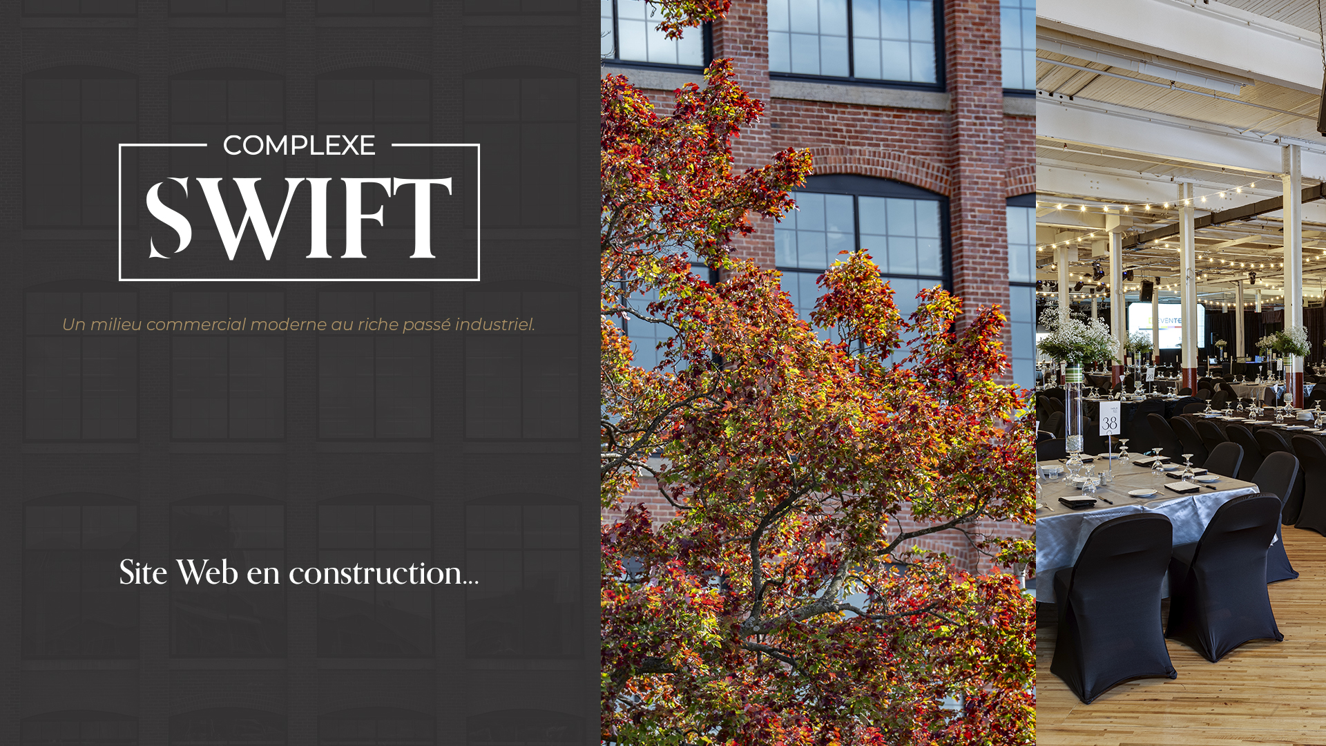 Complexe Swift - Site web en construction